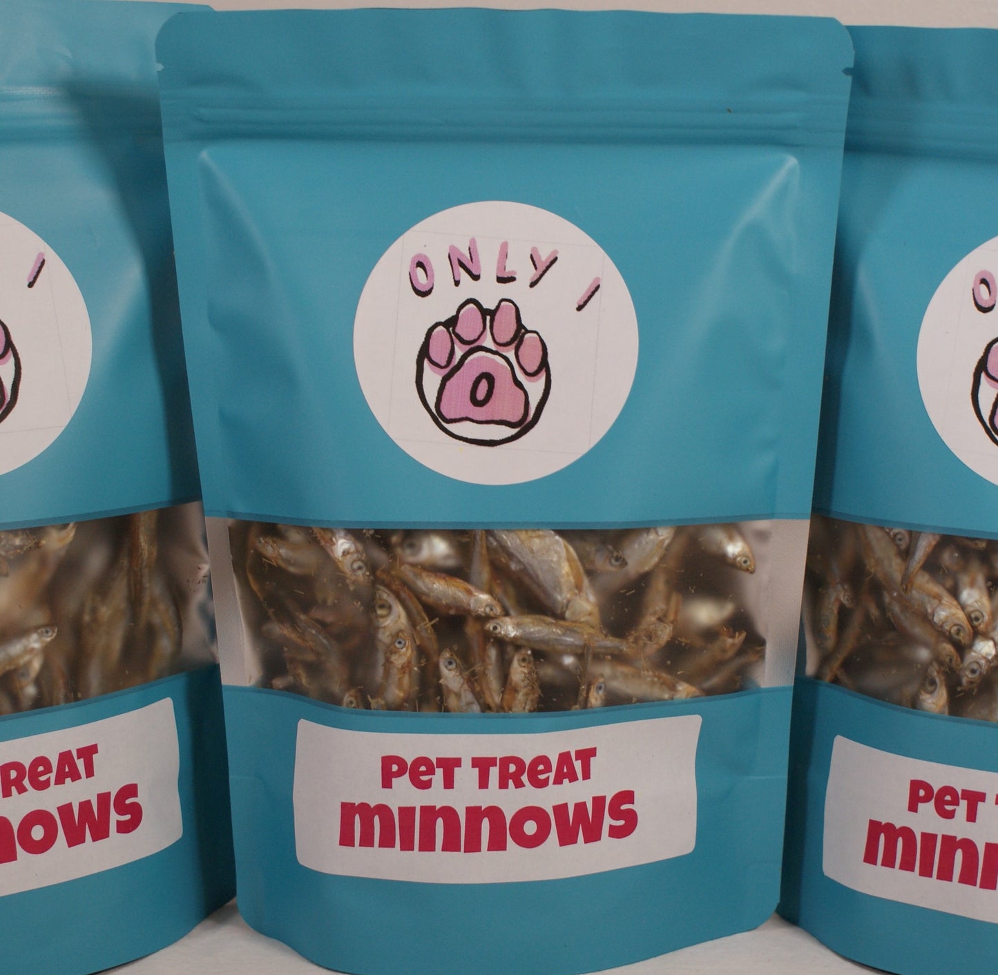 Only 1 Ingredient Pet Treat: Minnows 2.5 ounce