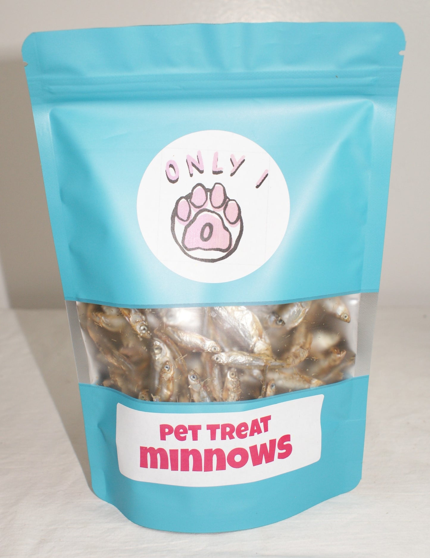 Only 1 Ingredient Pet Treat: Minnows 2.5 ounce
