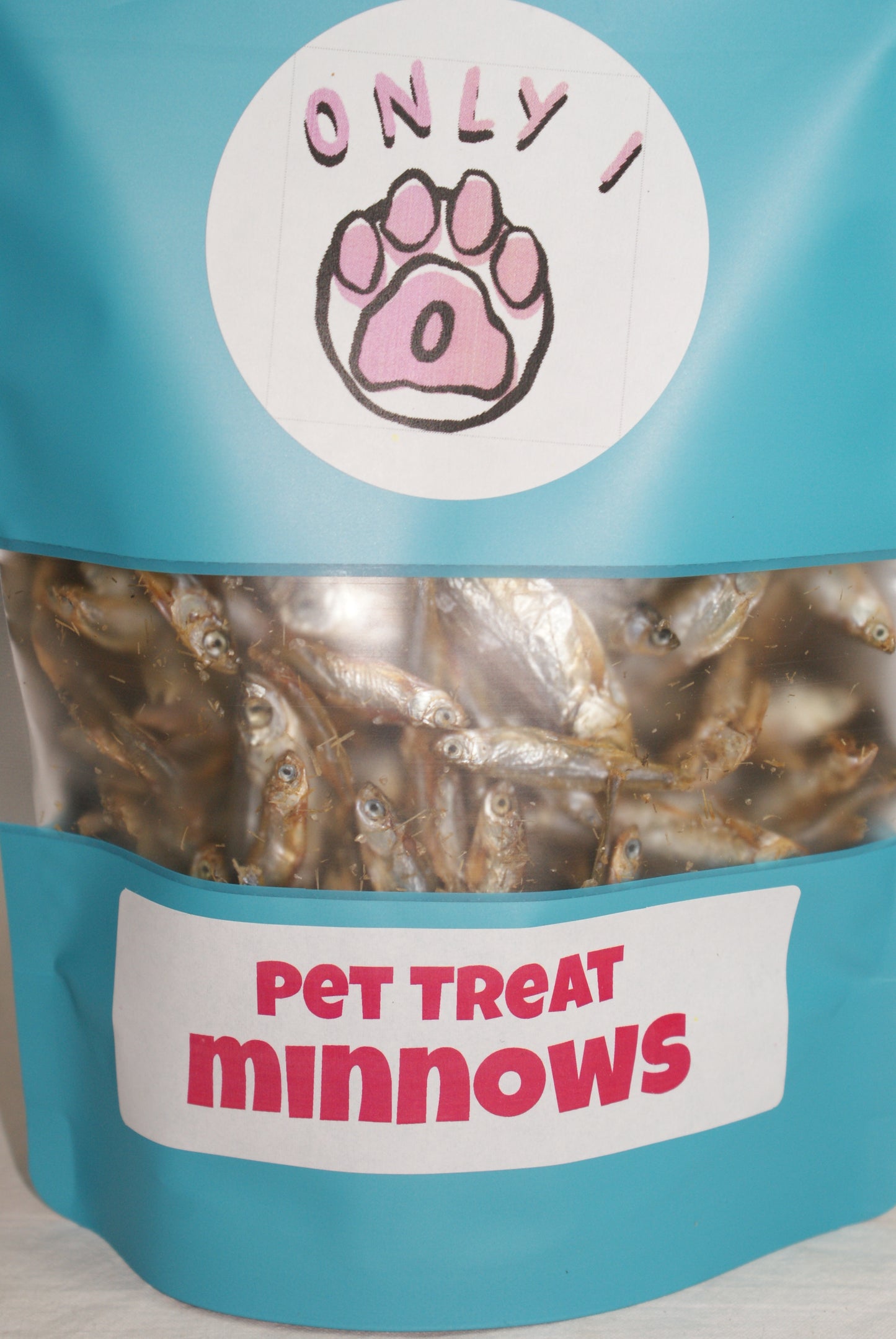 Only 1 Ingredient Pet Treat: Minnows 2.5 ounce